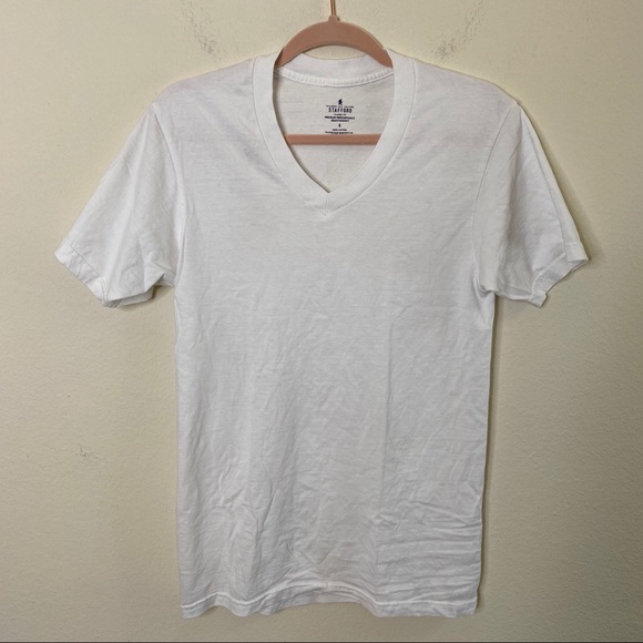 Stafford | Underwear & Socks | Stafford Heavyweight Cotton Vneck ...